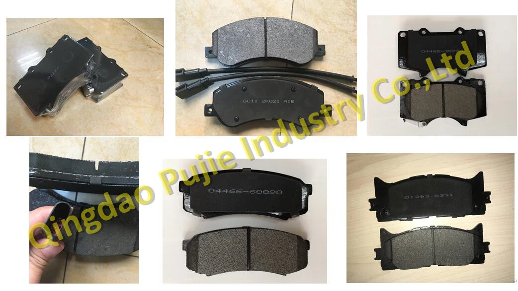 2023 Top Quality Semi Metallic Car Front Brake Pad OE 0446535290 for Toyota